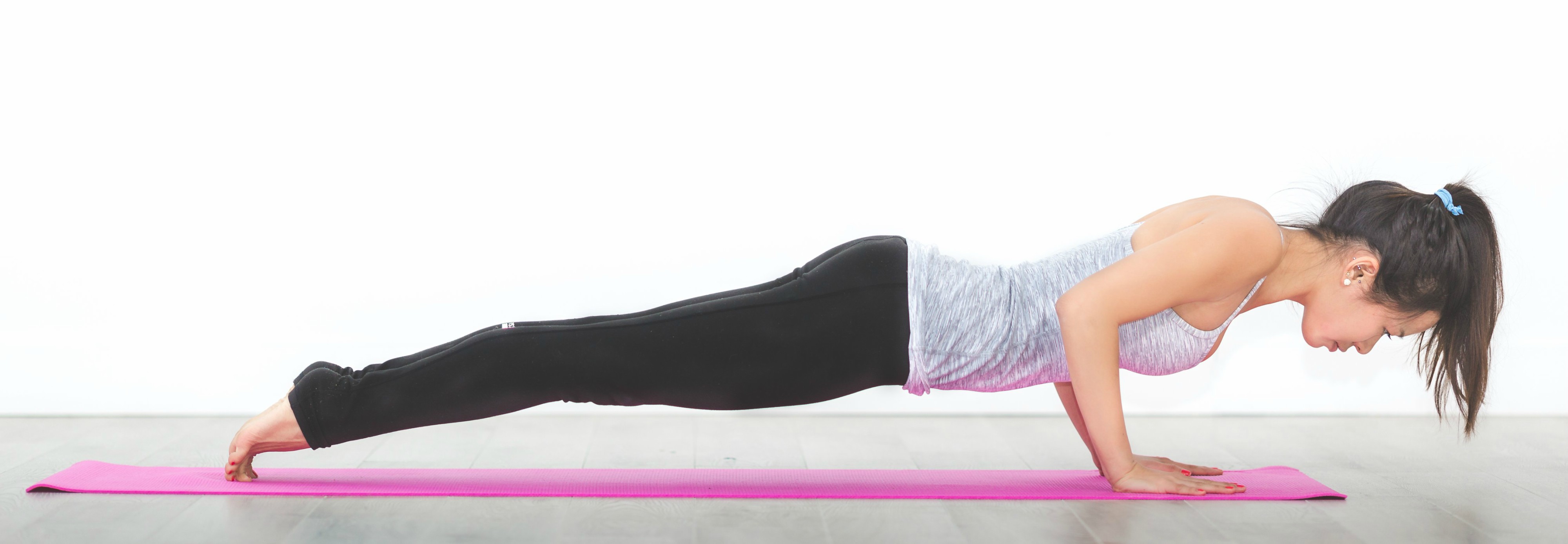 Image of yoga plank RunSmartOnline