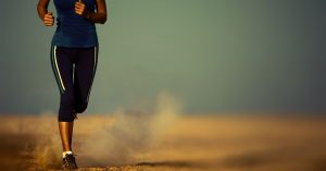 woman running injury-free
