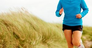 woman running injury-free